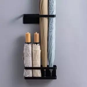 무타공 현관문걸이 자석 2컬러 다용도 철제 우산꽂이 (WFJSR87)