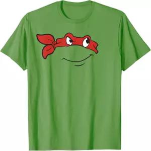 십대 돌연변이 닌자 거북이 라파엘 빅 페이스 코스튬 티셔츠