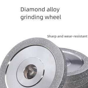 100mm 전기 도금 다이아몬드 평행 그라인딩 휠 합금 원형 디스크