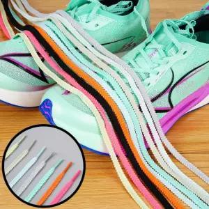 운동화 안풀리는 신발끈 고정 러닝화 끈 톱니끈 런닝화 러너스루프 긴 논슬립 미끄럼 방지 매기 검정 간편