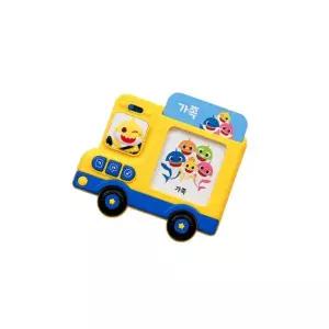 (정품배송) 아기상어 한글 카드 버스