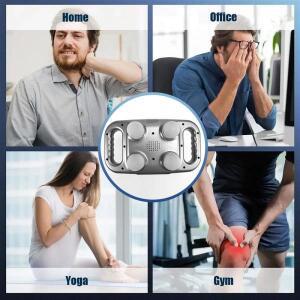 리뉴얼! !USB 충전 등급 무선 허리 리어 긴장 전기 바이브 마사지 악기 스포츠 홈 근막 기계