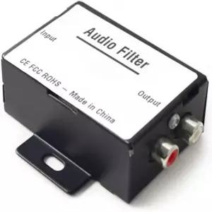 오토 트럭 보트 스피커 증폭기 이퀄라이저 RCA 신호를 위한 자동차 오디오 소음 차단기 필터 라디오 제거기