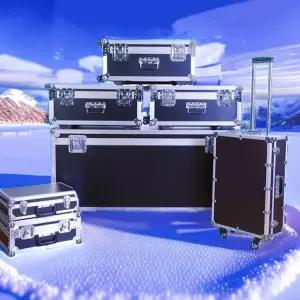 음향 하드 장비 박스 오디오 믹서 이동식 랙 케이스 상자 바퀴 스피커