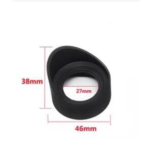 2개단자 44mm 내경 생물학 현미경 접안렌즈 고무 아이 가드 컵 42-48MM 망원경 스테레오