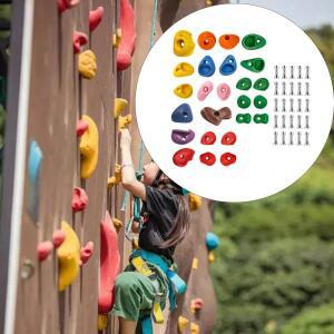 암벽 등반 홀드는 실내 어린이 타입 설치가 심플 그립단자니다.