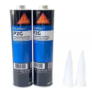 P2G 프라이머 불필요 자동차 앞유리/차량용 유리 우레탄 300ml 2개입