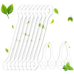 20 카운트 일회용 혀 스크레이퍼, 성인 및 어린이용 혀 클리너, 인체공학적 플라스틱 혀 스크레이퍼, 구강 관리용 혀 스크러버, 구취 감소, 상쾌한 입냄새 촉진