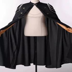 중세 유럽 망토 사제 할로윈 수도사 왕실 와인레드 와인