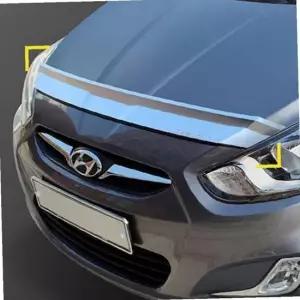 크롬 본넷 가드 후드 엑센트 버그 보호 몰딩