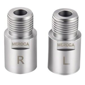 실버 자전거 페달 익스텐더 스트리트 SPD 스페이서 1쌍 스틸 9/16인치 자전거 MTB 나사산