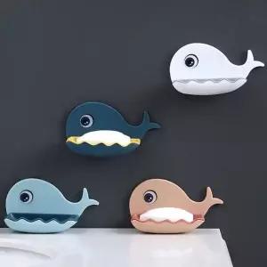 비누받침대 비누케이스 고래 비누각 트레이 욕실 (WFK9F1L)