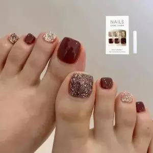 붙이는 네일아트 패디팁 F043 패디큐어 젤네일 네일팁 (WFK92SP)