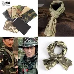 고품질 따듯해 밀리터리 스카프 쿨메쉬 통기성 헤어 목도리 레저 (WFK9FXM)