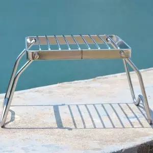 스테인리스 접이식 버너 받침대 고정 스탠드 야외 (WFK9FGP)