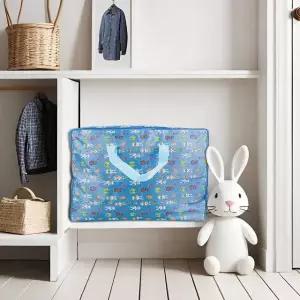 고품질 옷보관 55x40x20 토끼 다용도 이불 가방 대용량정리보관가방 (WFK9H8E)