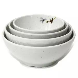 도라지 멜라민그릇 업소용 식당 라면 SJ-6006 (WFK9OFT)