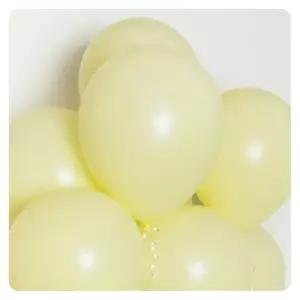 네오30cm매트파스텔 옐로우 50개입프로포즈풍선 이벤트 웨딩촬영 기념일장식 생일파티 축제