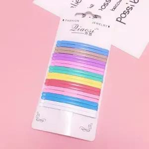 실핀 파스텔 컬러 넙적 실핀 20P 세트 (WFK9GW0)