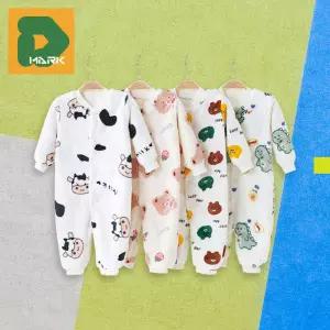 따뜻한 수면우주복 4종 배내옷 긴팔 실내복 홈웨어 바디슈트 겨울 영유아 아동잠옷 신생아 보온 딸기곰