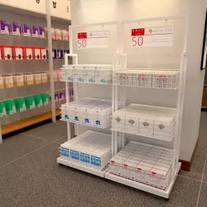 편의점 이동식 매대 선반 팬트리 행사 칸막이 바구니