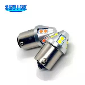 호환  20pcs 신호등 1156 T20 LED W215W 7443 W21W 7440 PY21W P21W Led BAY15D BA15S BAU15SD T25 3157 자