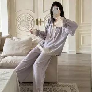 추동 빈티지 커플 잠옷세트 파자마 레이스 타월 럭셔리 원템4