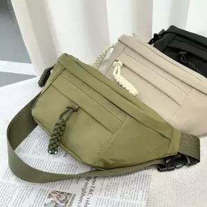 남자 여성 힙색 슬링백 허리 어깨메는 가방 (WF6BE24)