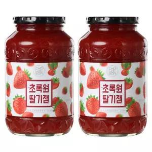 다무까 초록원 딸기잼 1kg 1+1 딸기청 과일청 과일잼 2249040 J