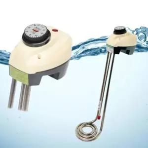 아날로그 온수 히터 가정용 다이얼 온수봉 순간 온수 히터 겨울철 전기 조절봉 수위 조작 퓨즈 감지 간편
