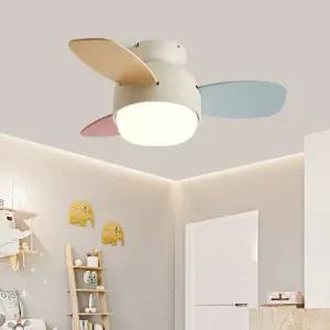 작은방 실링팬 LED 선풍기 저소음 천장형 어린이방 팬조명