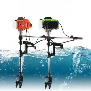 고무보트 선외기 수상 요트 2행정 낚시 엔진 4마력 레저