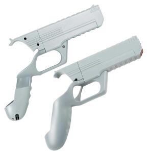 Oculus Quest 2 호환 컨트롤러 건 주식 쉬운 설치 및 분리형 그립 FPS 게임용 VR 액세서리