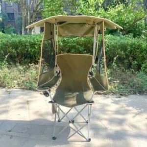 접이식 캠핑의자 야외 낚시 캐노피 휴대용 캠핑용품 하이킹 해변 멋진 등산 폴딩