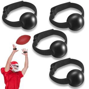 스카이티 4피스 배구 훈련 기술 설정 적절한 손 배치 교육 및 과도한 접촉 방지를 위한 장비(끈 손잡이 4개)