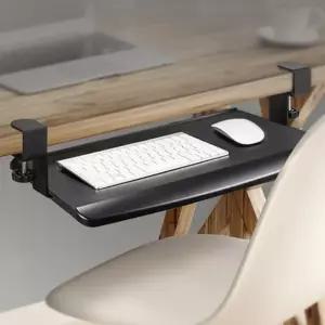 책상 공간 활용 키보드 트레이 슬라이드방식 미니