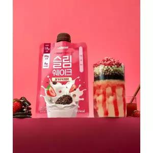 매장정품 LABNOSH 슬림쉐이크 딸기 쿠키 크럼블 7입