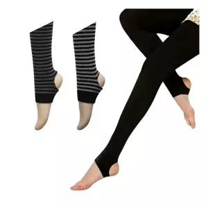 국내산 여성 면타이즈 면스타킹 레깅스 발고리 내복 내의 하의 162258