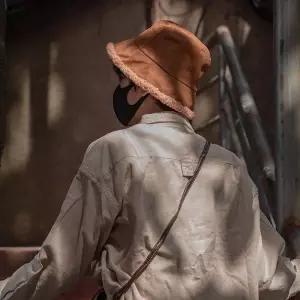 버킷햇 패딩 벙거지 보온 남성 겨울 햇 귀덮개 따뜻한 면 모자