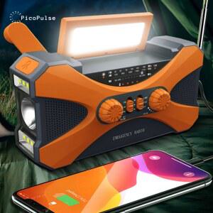 자가발전라디오 태양열 충전 비상 라디오 랜턴