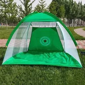 골프연습망 스포츠 실내외 골프 연습네트 그린 2미터 골프연습기