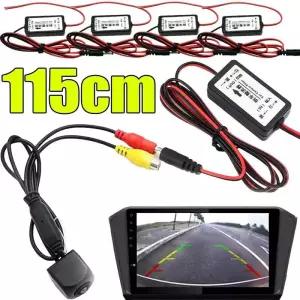 후방카메라배선 차량용 반전 카메라 정류기 간섭 방지 DC 릴레이 커패시터 커넥터 자동 주차 역방향 후면보