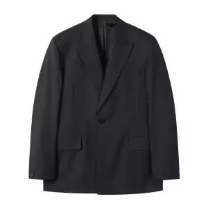 [커스텀멜로우](광주신세계)그레이 피크드 라펠 자켓 CWJAS25241GYD