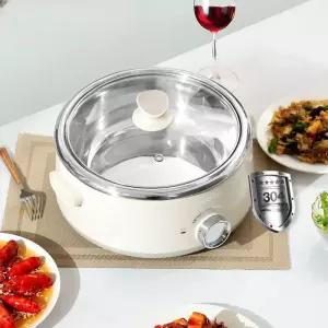 대용량 전기냄비 다용도 기숙사 4L 전골 멀티쿠커 요리