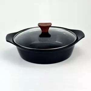 bns 인덕션겸용 통주물 전골냄비 24cm 곱창/찌개/국물/캠핑/주방용품