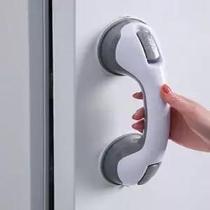 무타공 흡착식 압축 베란다 샷시 창문 손잡이 그레이 (WFKAEZG)