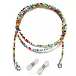 안경체인 컬러 비즈 안경 목걸이줄 (WFKA17P)