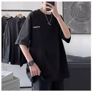 남성 오버핏 반팔 2컬러 1P 박시 레이어드 티셔츠 WAE61FD