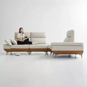 UND 에디션 NA10 천연 통가죽 스윙 소파 코너형 코스트코 잡화마켓2512