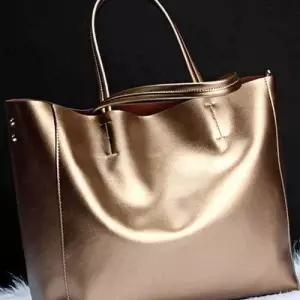 브론즈 가죽 숄더백 데일리 빅 소지품 가방 에코백 WFIKWTQ